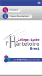 Mobile Screenshot of harteloire.com